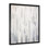 Gris, blanc, platine, parallèles - formes abstraites, art mural