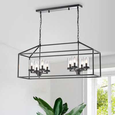 8 - Light Square/Rectangle Pendant