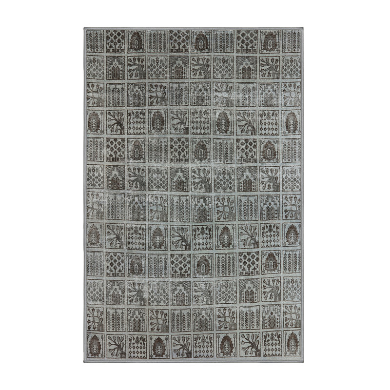 Tapis gris Staki, Rectangle 2 pi x 4 pi