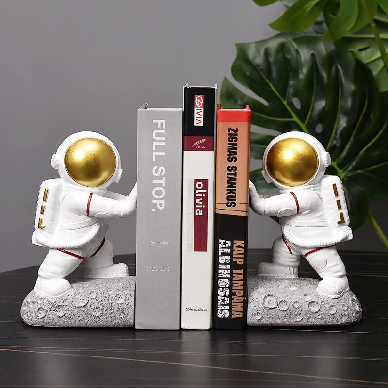 Resin Non-Skid Bookends
