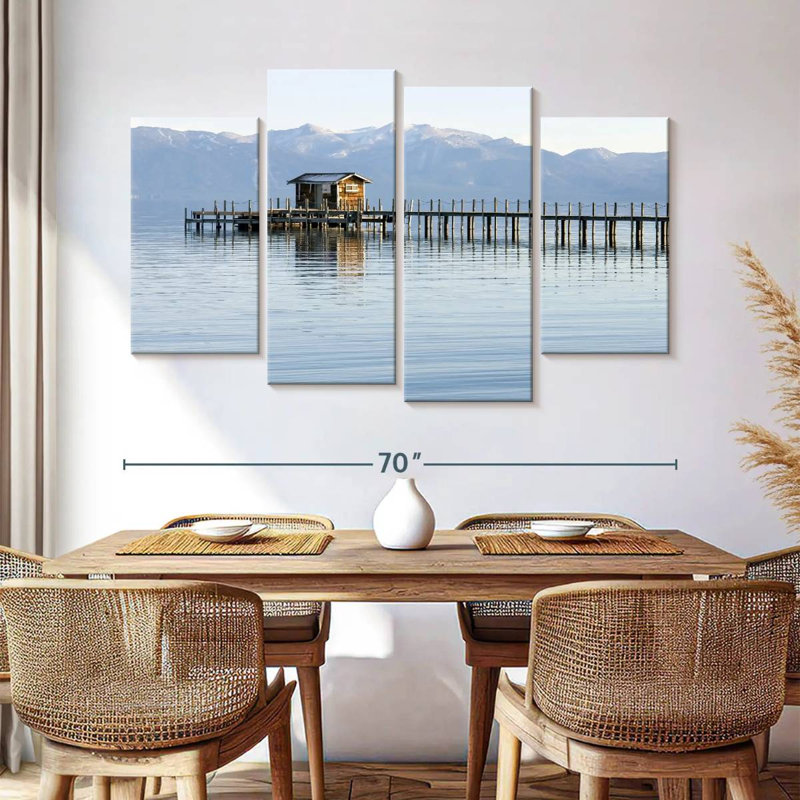Chalet en bois Alvord Lake Tahoe, H 42 po x l 68 po