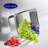 Large Rectangular Party Ice Bucket, Wine Beer Champagne Bucket, Refrigerator Stainless Steel Ice Box, Silver