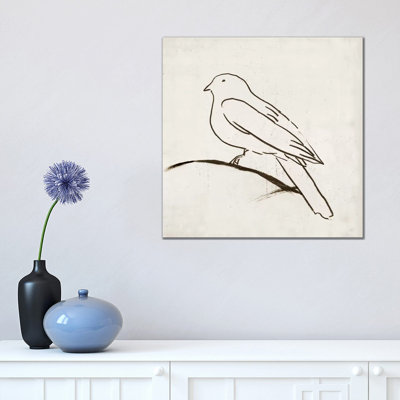 Bird I 1 Piece Wrapped Canvas Painting