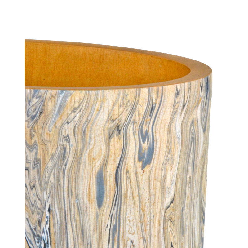 London Sky Handmade Wood Table Vase