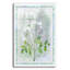  «Chervil Flora» par Fiona Stokes-Gilbert, art mural en verre acrylique, 16 po x 24 po-116021805