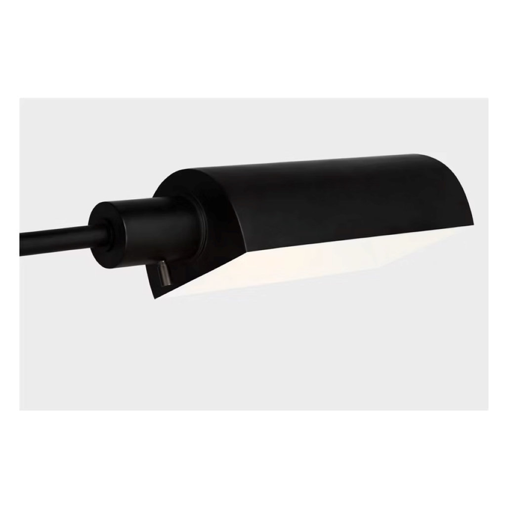 47.38'' Floor Lamp, Aged Iron