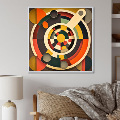 Mid-Century rétro circulaire Visions - impression