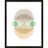 Courage In Green Print by Allison Rietta