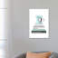 Baking Bookstack with Teal Mixer 1 Piece Painting on Canvas-1839513236-1839513237