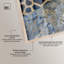 Décoration murale dorée Golden Safari Blues par Art Remedy, cadre blond, 45 x 30-1703734276-1703734297