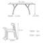 Ensemble de table de salle à manger Cicada-109894894