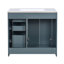 Meuble-lavabo 36 po avec lavabo en céramique-108801164