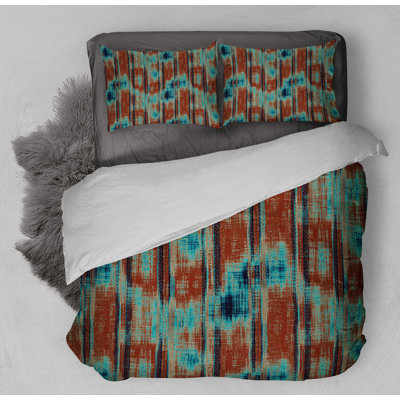 Polyester Twill Abstract Duvet Cover