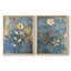 FLORAL Series XLIII - reproduction encadrée de qualité supérieure - prête à être accrochée - aucun clou requis - aucun clou requis-641663838-641663834