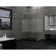 Unidoor Plus 53.5" W x 30.375" D x 72" H Frameless Pivot Rectangle Shower Enclosure with Fixed Panel