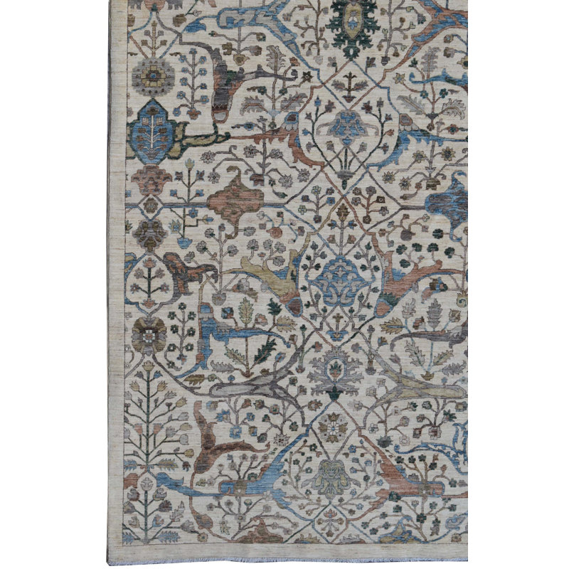 Tapis ivoire New Age New Turkmen