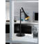 Lampe de bureau noire 18,5 po Tyrus