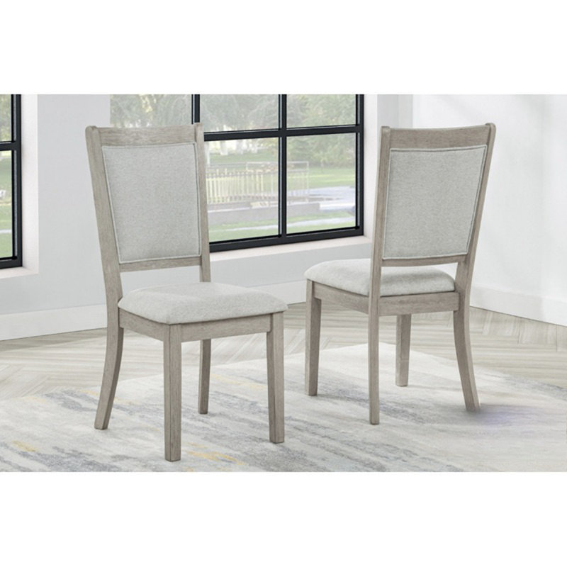 Ensemble de 2 chaises en bois