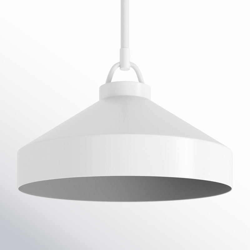 Orion 1 - Light Dome Pendant, White, 49.25" H x 16" W x 16" D