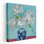 Vase de pivoines - reproduction d'art sur toile