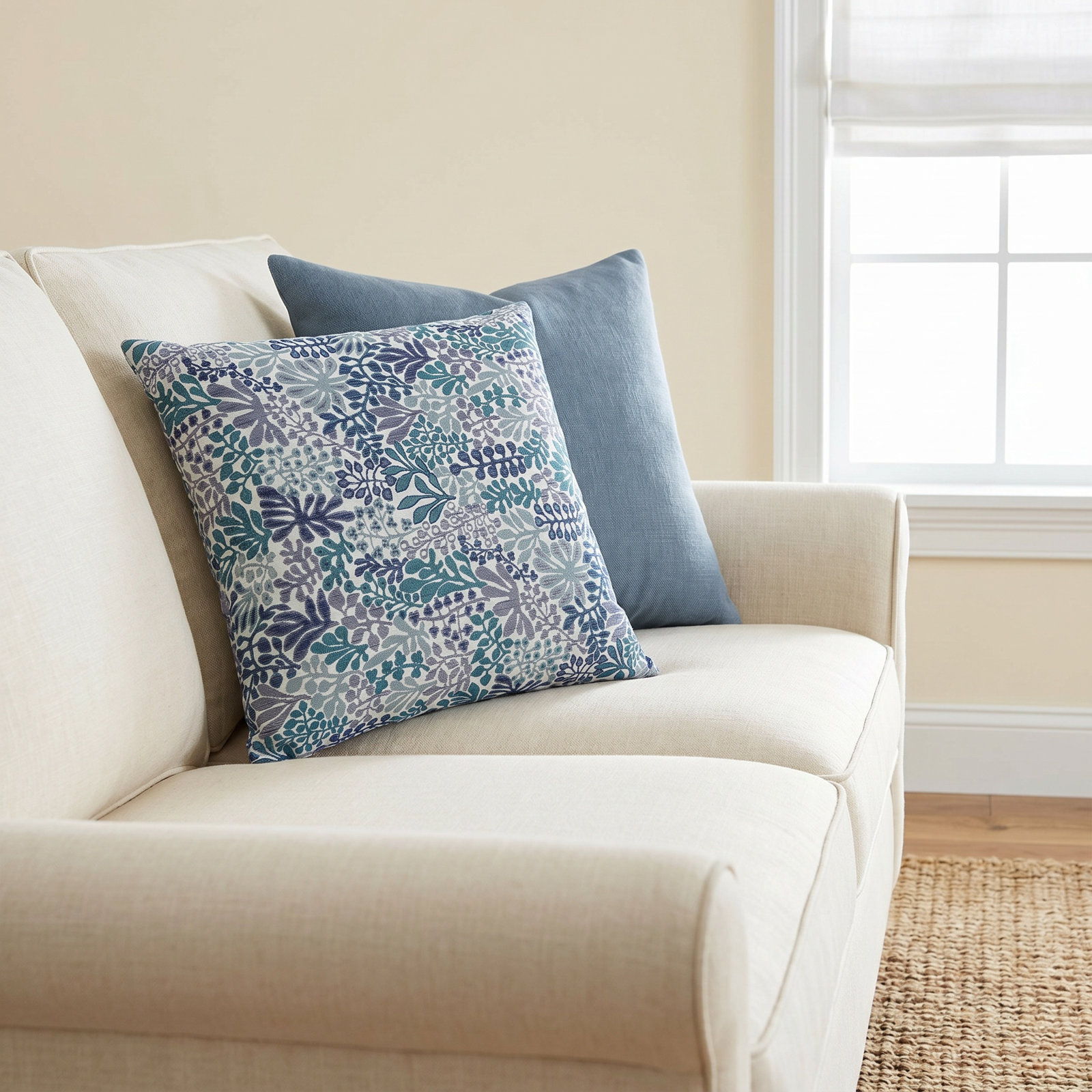 Wyat Throw Pillow, 16"H x 16"W