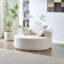 Chaise ronde en peluche avec coussins Teddy-1944875561