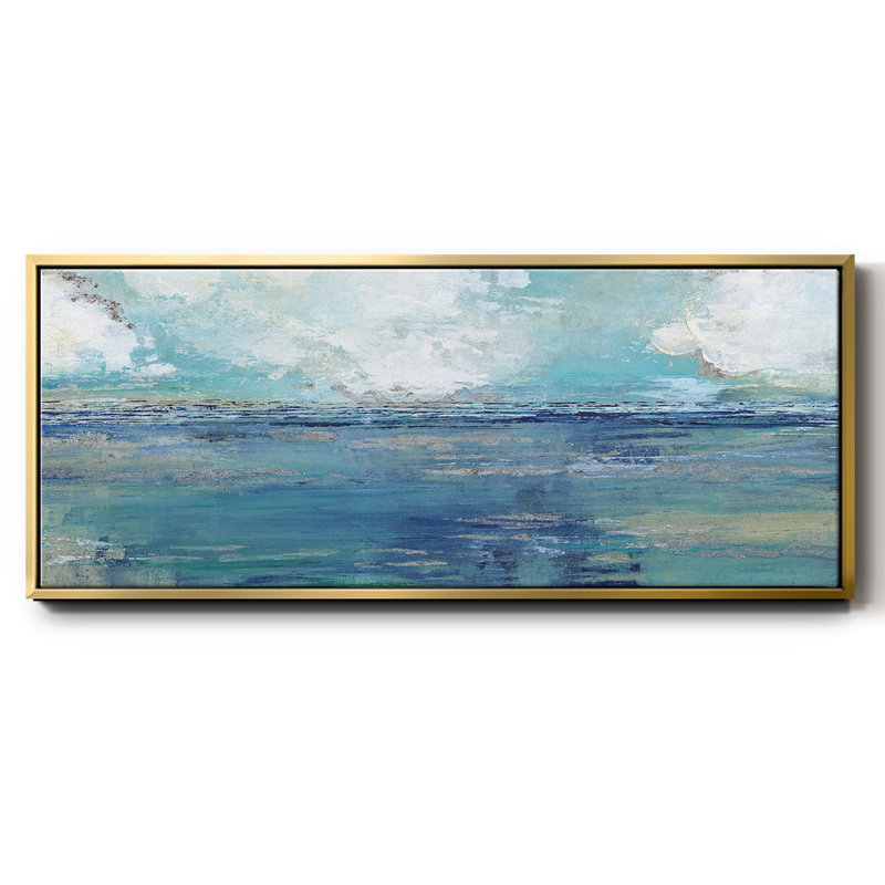Oceans Away- Framed Canvas