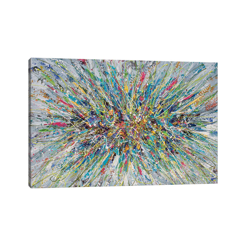 «Abstract Floral Bouquet», reproduction d'art mural