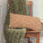 Donna Sharp Olive Chenille Knit Woven Throw-1541640234