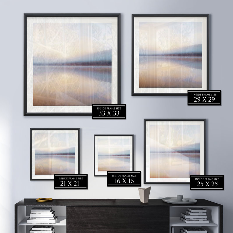Patagonia II - reproduction de cadre photo, H 30,5 po x l 30,5 po x P 1,5 po