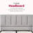 Upholstered Platform Bed Frame, Tufted Headboard