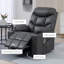 Fauteuil inclinable électrique avec porte-gobelets, facile à assembler