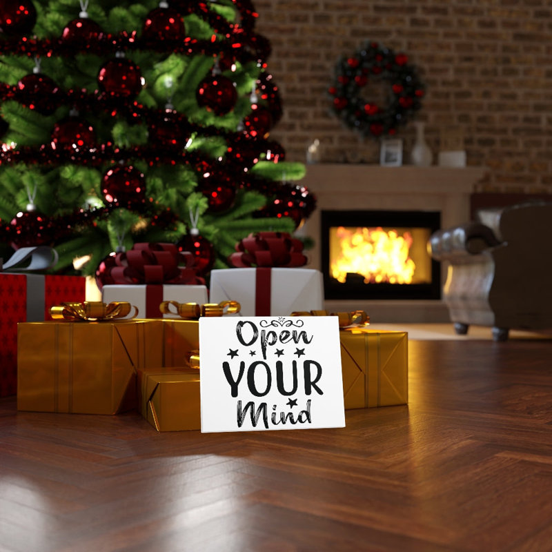Open Your Mind - Wrapped Canvas Print