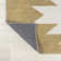 Savoy Moroccan Machine Woven Polypropylene Area Rug in Yellow/Cream