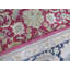 Tapis de zone en laine 8 pi 10 po x 9 pi 2 po one-of-kind à la main noué la bourgogne Bearfield