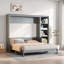 Lit escamotable avec bureau et tablettes Murphy-229458205-229458206