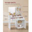Dressing Table with Mirror