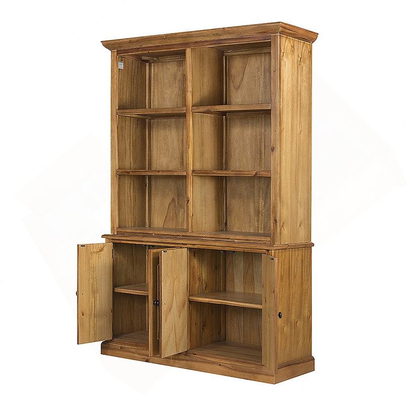 Armoire au style campagnard classique et à la fonctionnalité moderne, idéale pour un rangement polyvalent et pour améliorer les espaces de vie