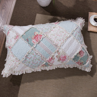 Jalyn Polyester Patchwork Sham Set