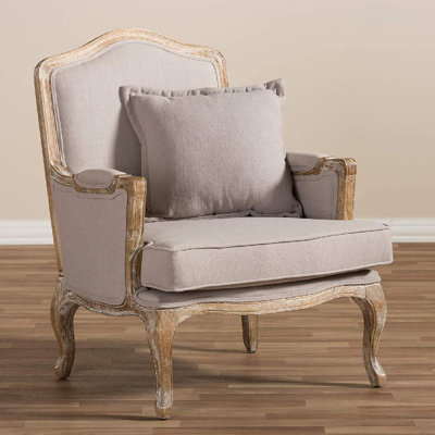 Adamski 29.25" Wide Linen Armchair