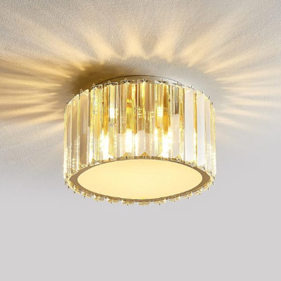 Plafonnier encastré en cristal