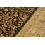 Tapis brun / noir en laine noué à la main 9 pi 2 po x 11 pi 9 po Abagail