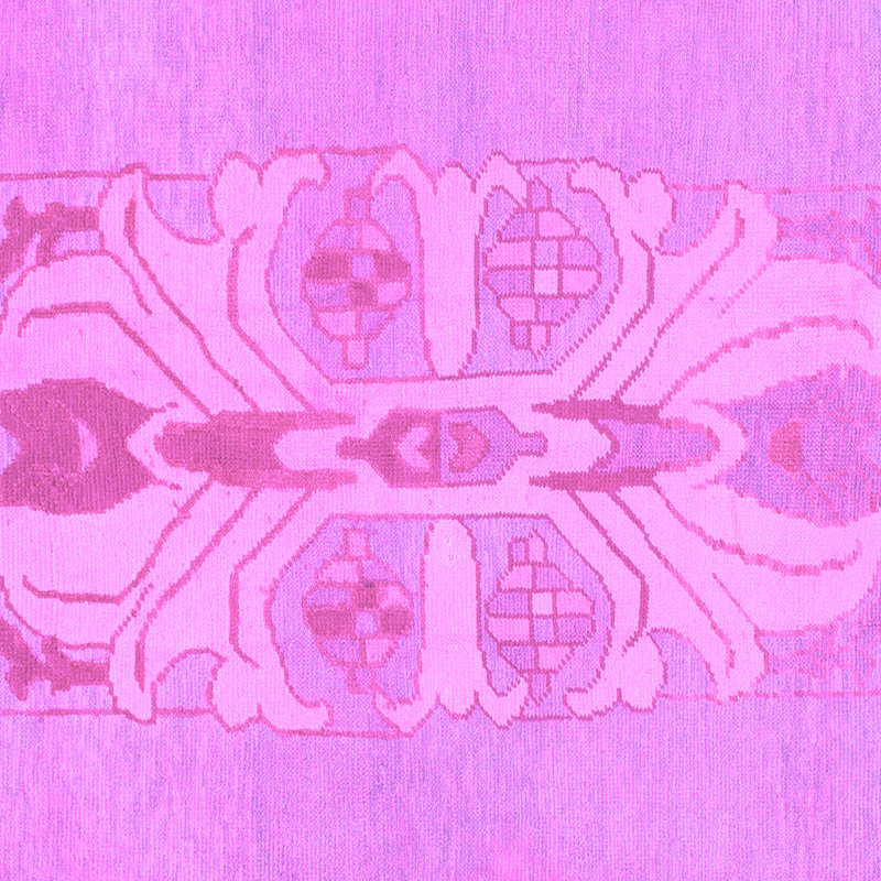 Tapis mauve Ulster, Carré 8 pi x 8 pi