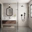 Système de douche complet Calliope Retro avec valve brute-79731936