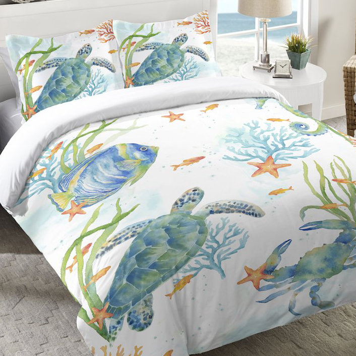 Housse de couette Sealife Serenade Sea Life Serenade, Housse de couette pour lit simple