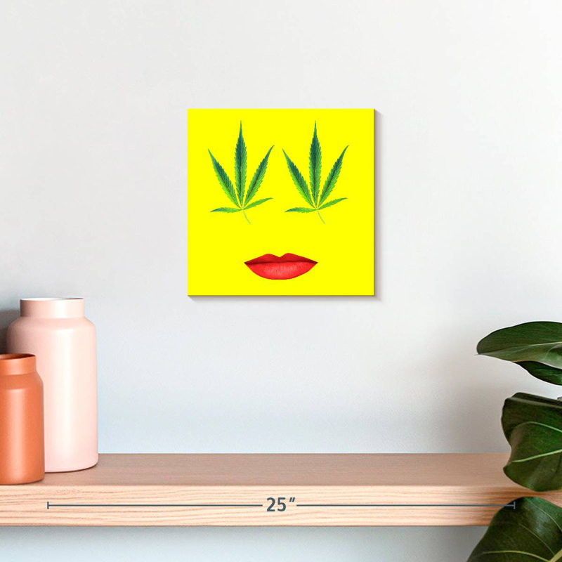 Marijuana Sight, 10" H x 10" W