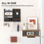 Manufactured Wood Wall Organizer