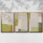 Ensemble de 3 pièces encadrées sur toile Indigo Blush And Gold I-97792743-97792744