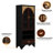 71.9"H × 31.5"W 5-Tier Solid Wood Display Bookcase With Glass Doors