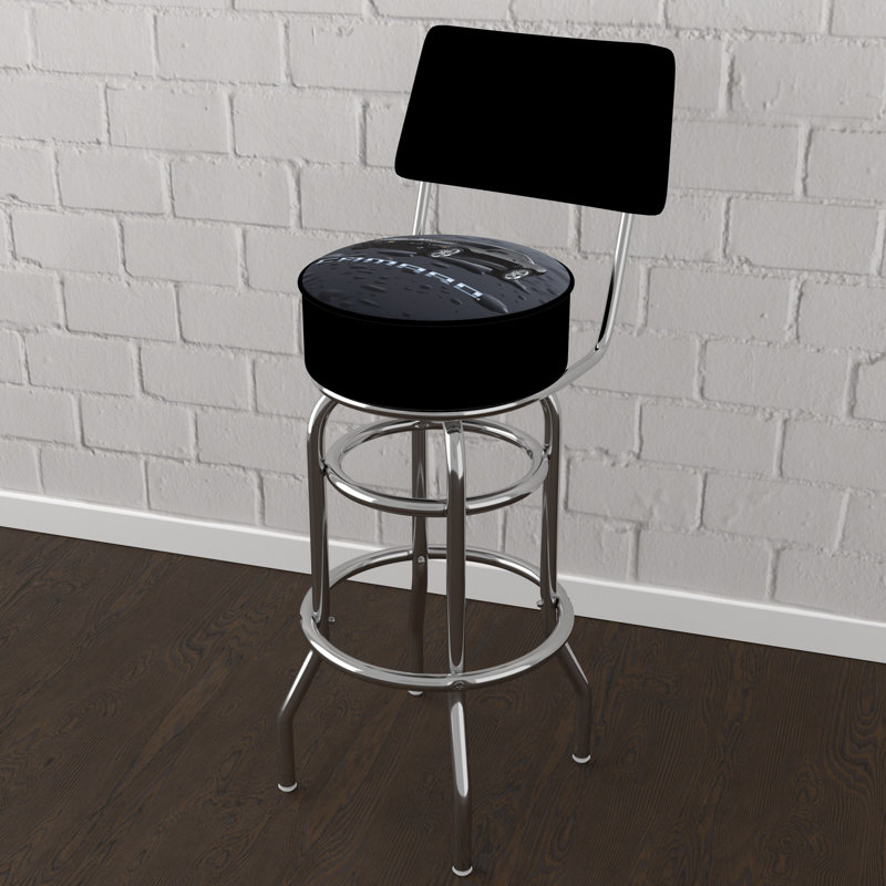 Swivel Upholstered Counter Stool